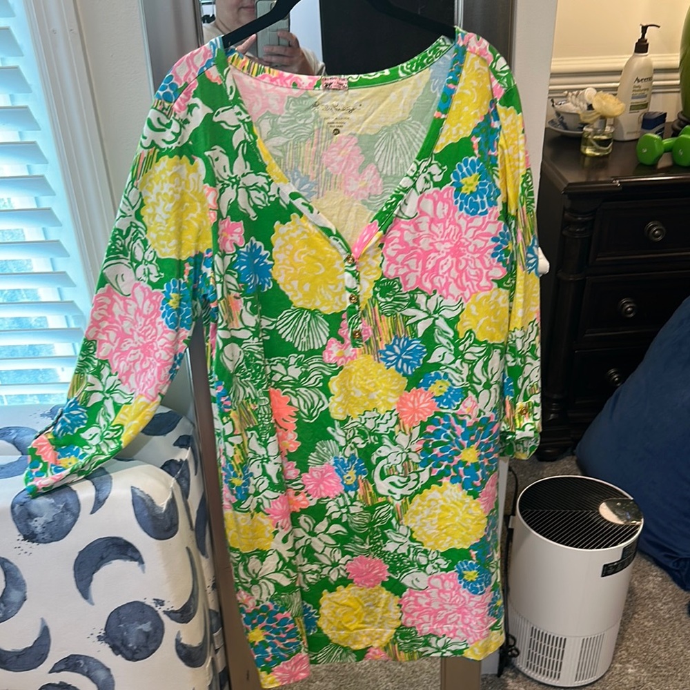 Lilly Pulitzer Multicolor Floral Top